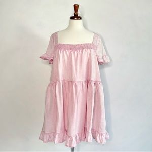 Free People Pink Dress, Medium